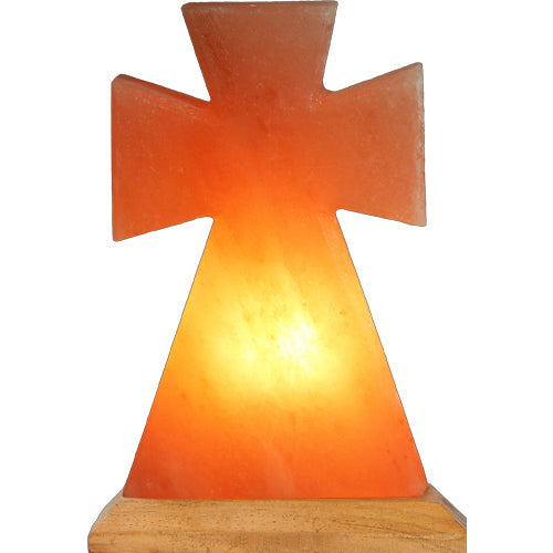 Cross Salt Lamp