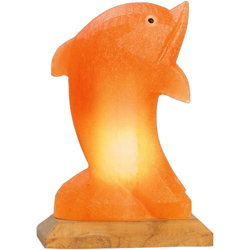 Dolphin Salt Lamp