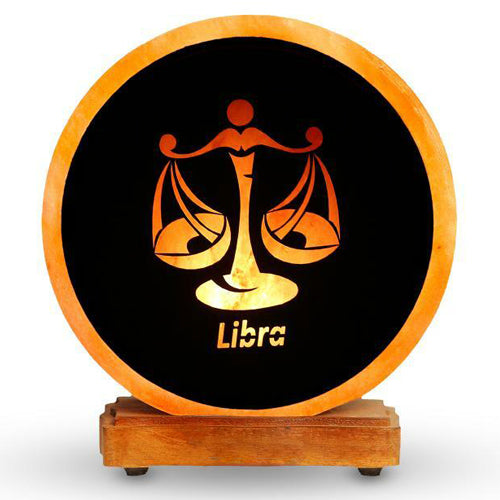 Libra Salt Lamp